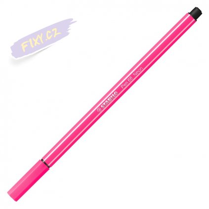 29193 3 fix stabilo pen 68 neon ruzovy 056