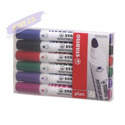 29667 1 whiteboard stabilo plan na tabule 6ks kulate