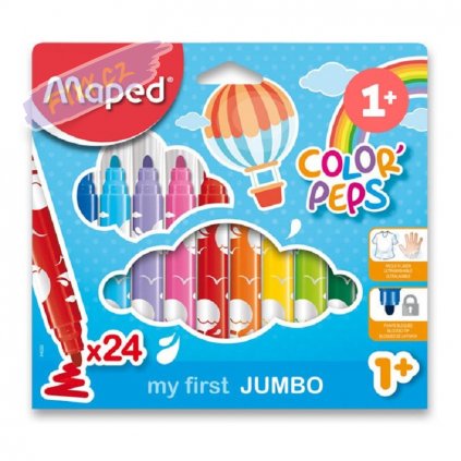 29997 1 fixy maped color peps jumbo 24ks