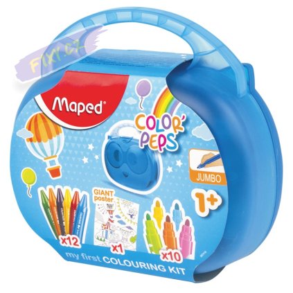 Výtvarná sada MAPED Color Peps jumbo v kufříku, 23ks