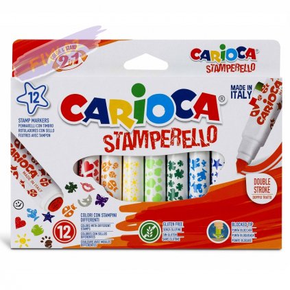 30225 4 fixy carioca stamperello 12ks