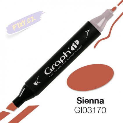 31239 3 graph it alkoholovy twin marker sienna