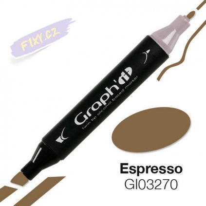 31263 3 graph it alkoholovy twin marker espresso