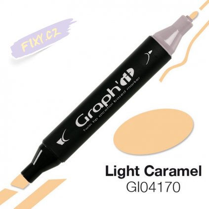 31299 3 graph it alkoholovy twin marker light caramel