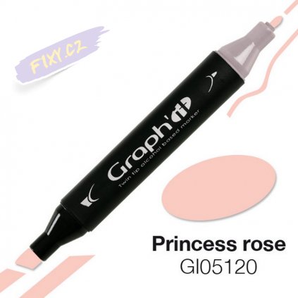 31314 3 graph it alkoholovy twin marker princess rose