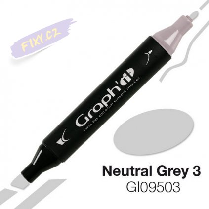 31659 3 graph it alkoholovy twin marker neutral grey 3