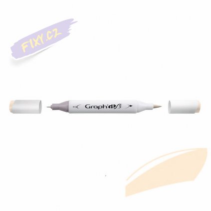 32055 3 graph it alkoholovy twin brush marker cream