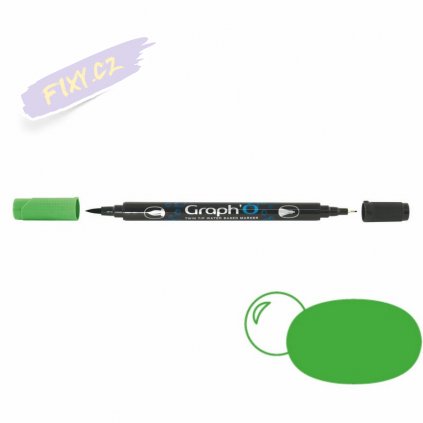 32442 5 graph o akvarelovy twin brush pen chlorophyll