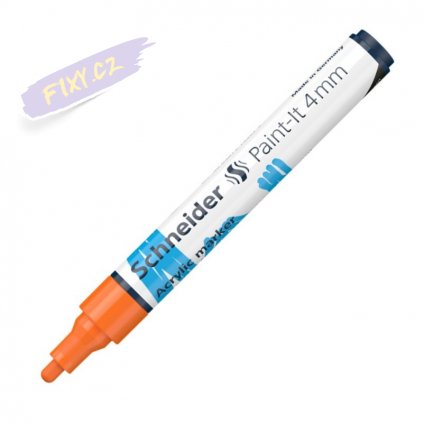 schneider paint 4mm oranzovy