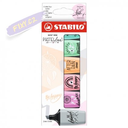stabilo mini pastel 6ks 2