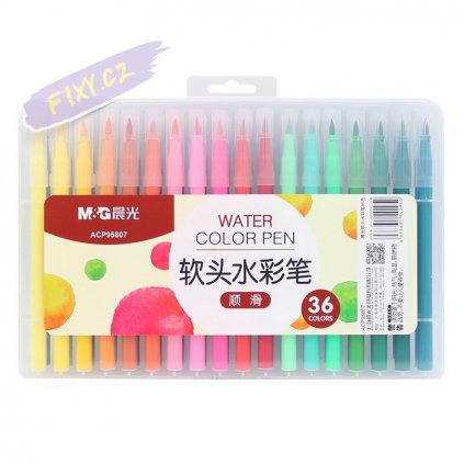 fixy steteckovy m g water color sada 36 ks