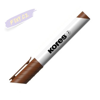 whiteboard marker kores brown original 21230