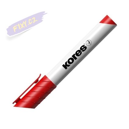 whiteboard marker kores red original 21234