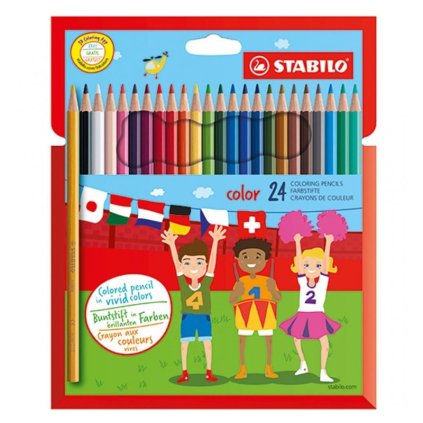 Pastelky STABILO color, 24 ks