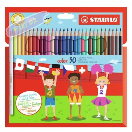 Pastelky STABILO color, 30ks