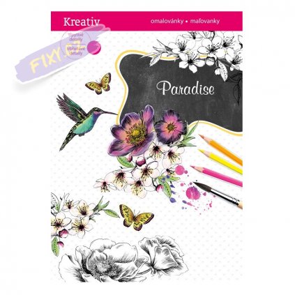 Třpytivé omalovánky, Paradise