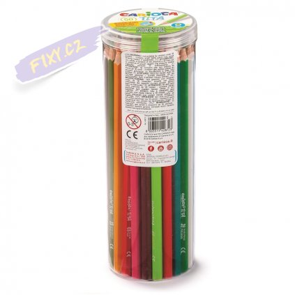 42872 CARIOCA Tita Trasparent Tube 50 pcs