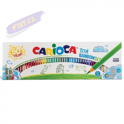 42990 CARIOCA Tita Rainbow Set Box 50 pcs