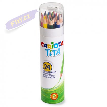 43341 CARIOCA Tita Paper Tube 24 pcs