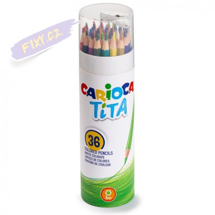 43342 CARIOCA Tita Paper Tube 36 pcs