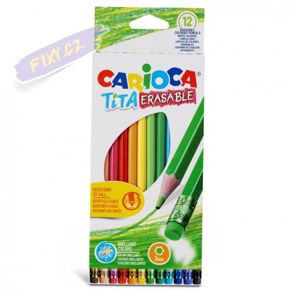 42897 CARIOCA Tita Erasable Box 12 pcs