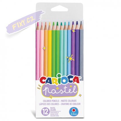43034 CARIOCA Pastel Pencils Box 12 pcs