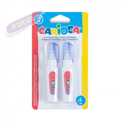 42996 CARIOCA Corrector Pen Mini Blister 2 pcs