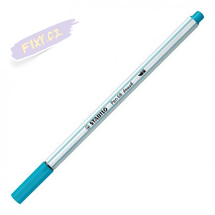 38475 3 fix stabilo pen 68 brush svetle modry 31