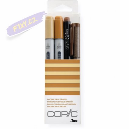 copic ciao doodle 4 brown