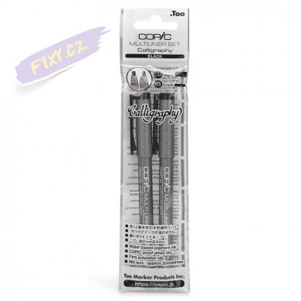 copic multiliner 2ks calligraphy