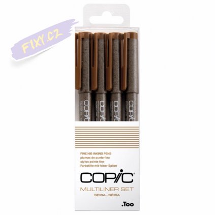 copic multiliner 4ks sepie