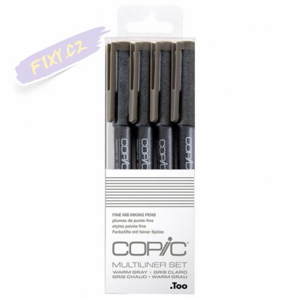 copic multiliner 4ks warmgray