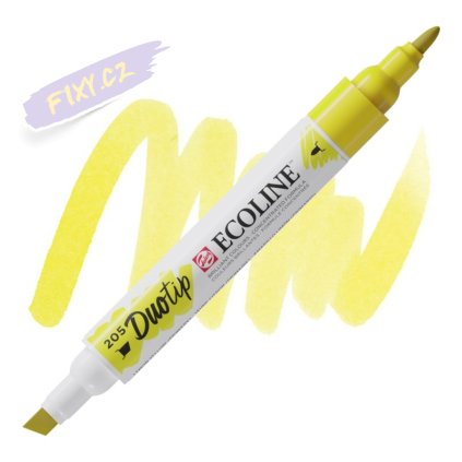 40236 akvarelovy ecoline duo tip 205 lemon yellow