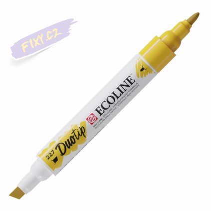 40239 akvarelovy ecoline duo tip 227 yellow ochre