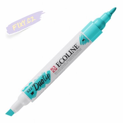 40290 akvarelovy ecoline duo tip 522 turquoise blue