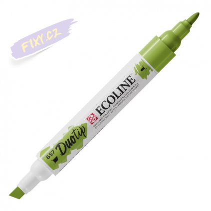 40314 akvarelovy ecoline duo tip 657 bronze green