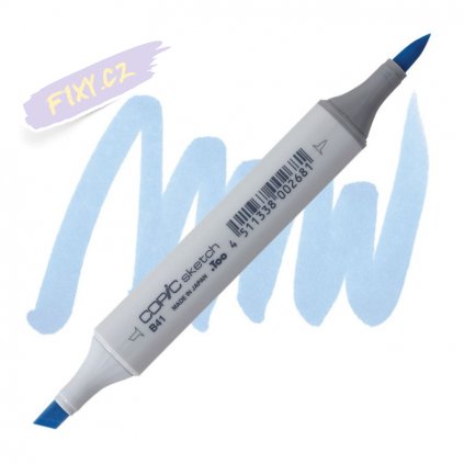 4098 2 b41 powder blue copic sketch