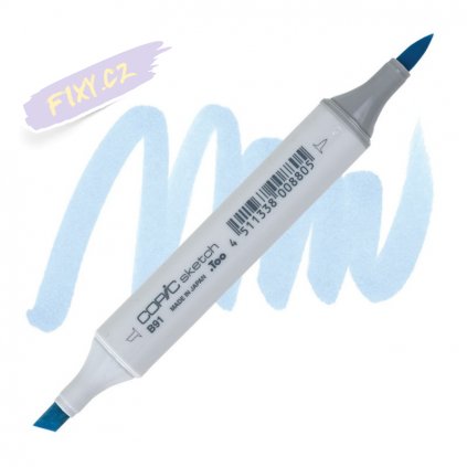 4122 2 b91 pale grayish blue copic sketch