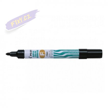 pilot lihovy super color marker kulaty cerny