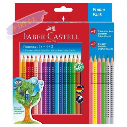 faber pastelky grip 18+4+2