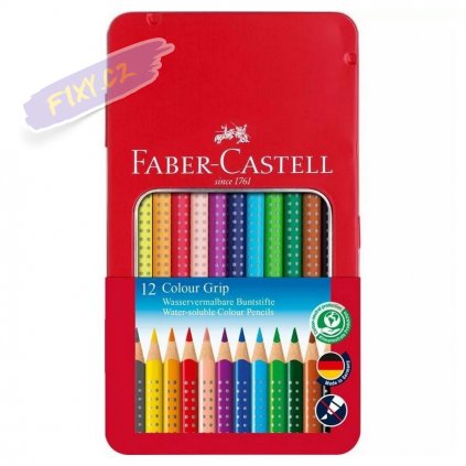 faber pastelky grip plech 12