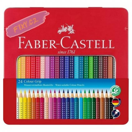 faber pastelky grip plech 24