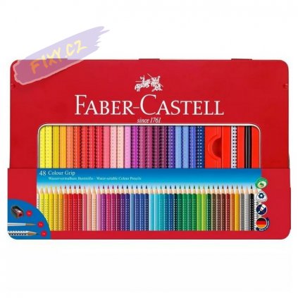 faber pastelky grip plech 48