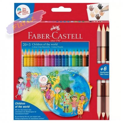 faber pastelky children 20+3