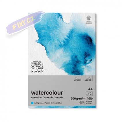 WN WATERCOLOUR PAD COLD 300 A4 884955076606 [FRONT]