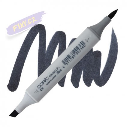 4296 2 c9 cool gray 9 copic sketch