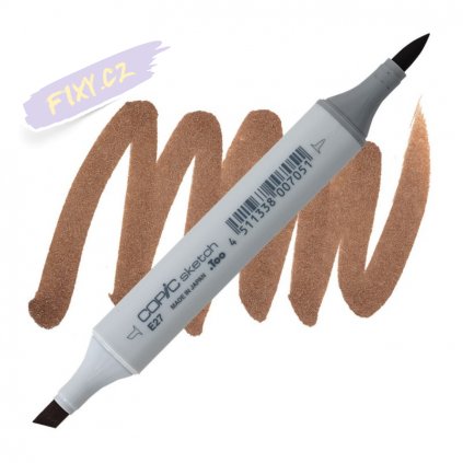 4356 2 e27 milk chocolate copic sketch