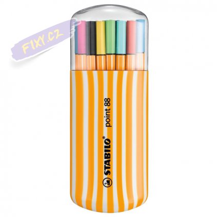 stabilo point88 20ks zebrui