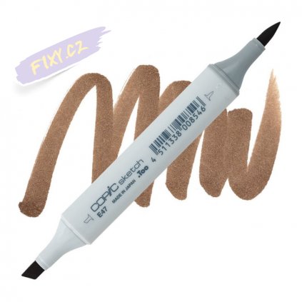 4398 2 e47 dark brown copic sketch