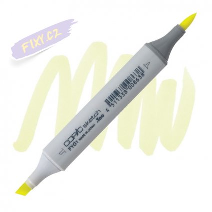 4476 2 fyg1 fluorescent yellow copic sketch